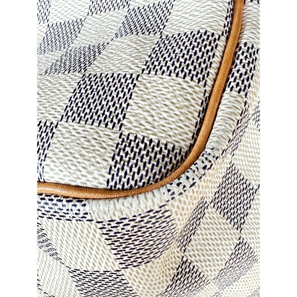 Louis Vuitton Speedy Handbag Damier Azur 35 34899 - Picture 10 of 16